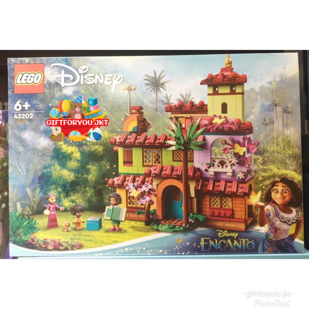 Lego Disney Encanto 43202 The Madrigal House Mainan Anak Bricks Figure Toy Kid Movie Film Cartoon