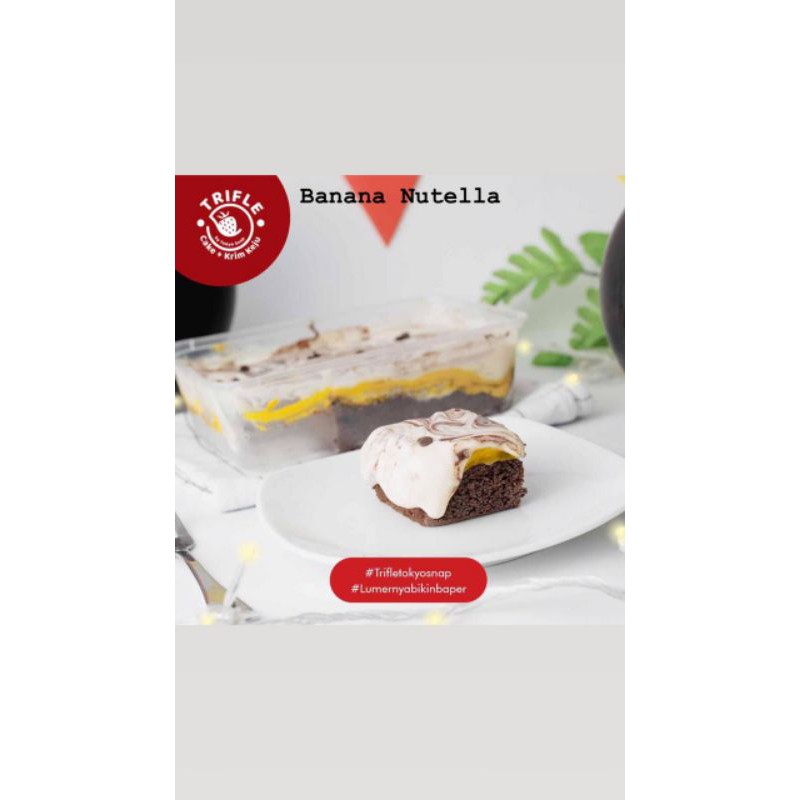 

Trifle Cheese Banana Nutela Family Pack 500 ml