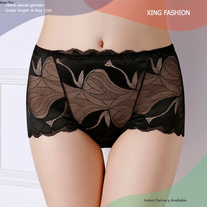 Celana Dalam Wanita Seksi L XL XXL CD Lace Transparan Sempak Sexy Kode Rp05