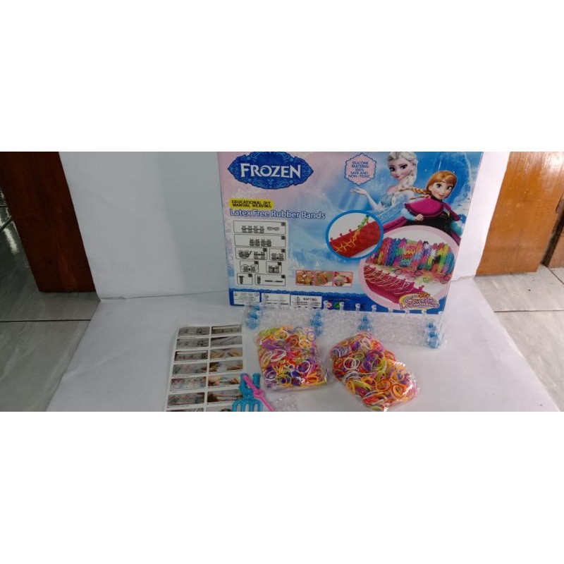 mainan anak gelang lomband / gelang rakit