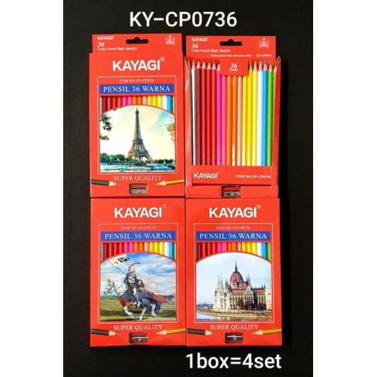 

PENSIL WARNA 36 WARNA KAYAGI 0736