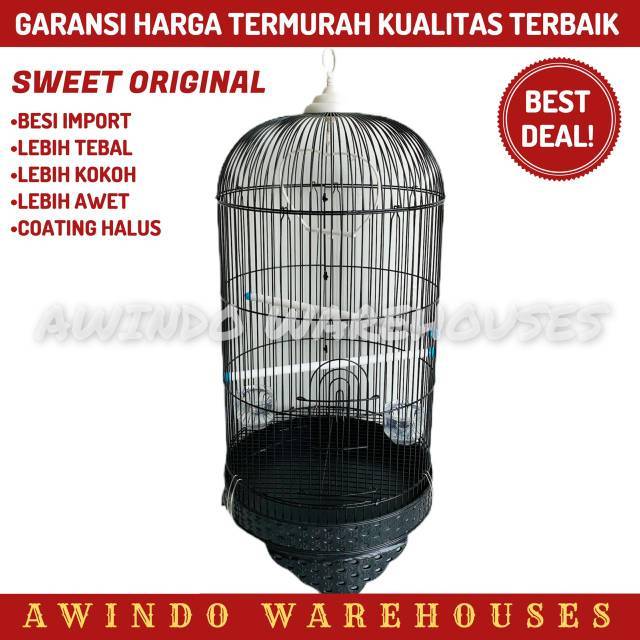 SANGKAR RUMAH KANDANG HEWAN BURUNG LOVEBIRD MURAI MERPATI BEO IGUANA CANARY SUPER TEBAL TERMURAH
