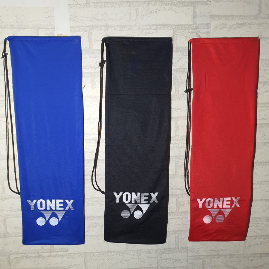 Sarung Kain Raket Badminton|Tas Kain Serut Raket Badminton|Berkualitas,Tebal,Bagus & Lembut|