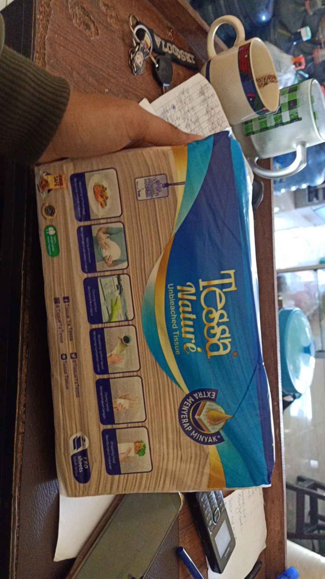 Tessa Tissue Nature Pengesat 150s