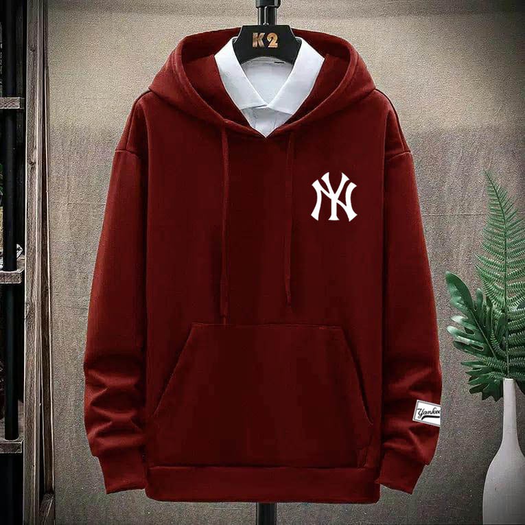 SWEATER HOODIE NY LOGO BORDIR // NY SWEATER HOODIE