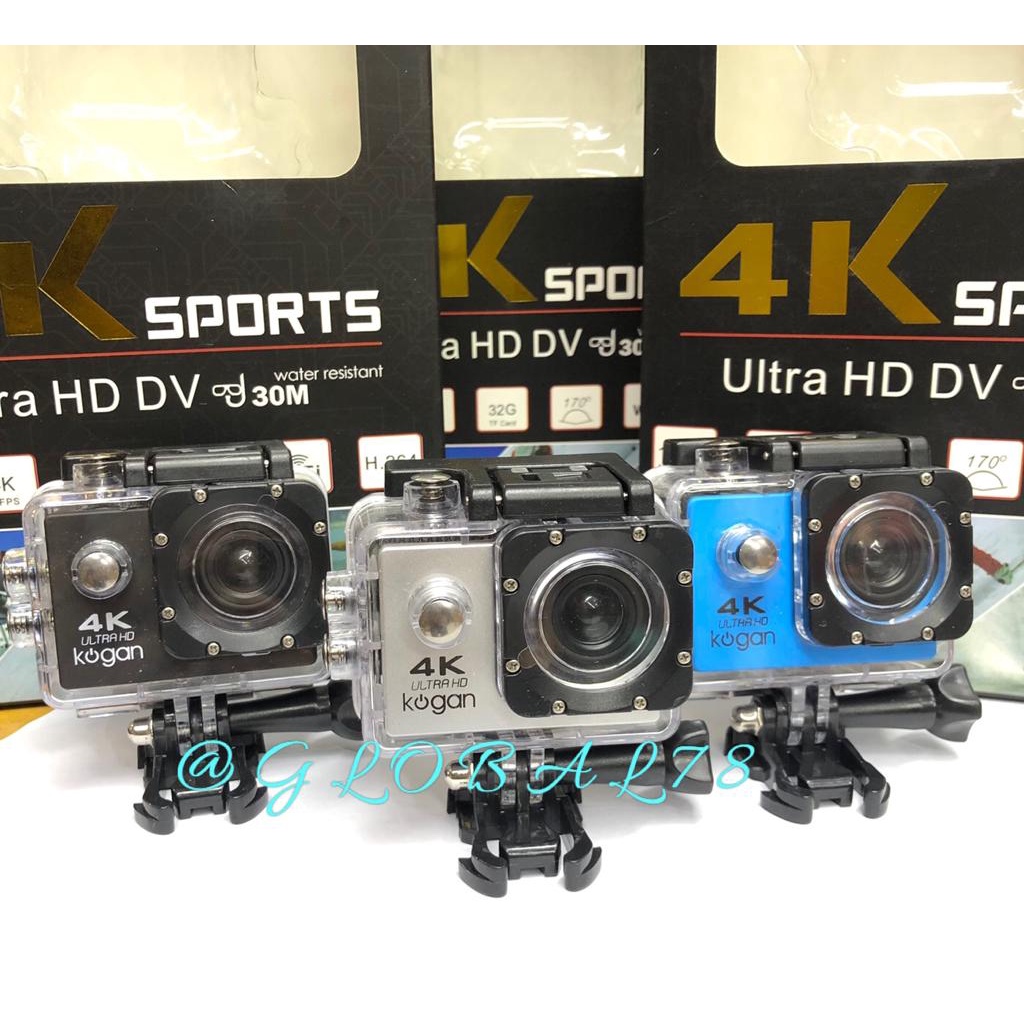 Kamera sport action 4K ULTRA HD KOGAN / KOGAN WIFI - Termurah COD
