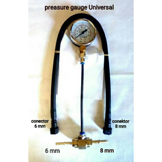 PRESURE GAUG ALAT TES FUEL PUMP ALL MOTOR INJECTION DAN VIXION OLD