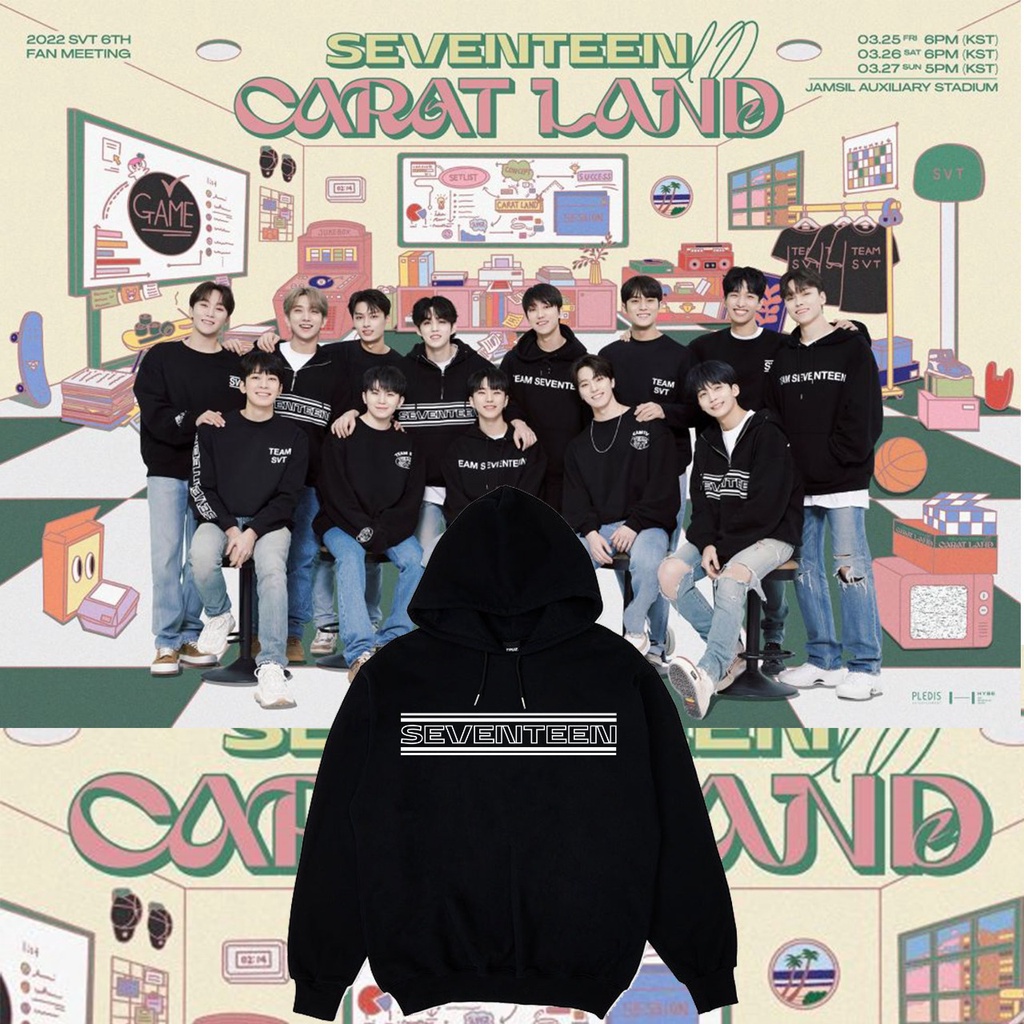 Jaket Hoodie seventeen carat land 2022