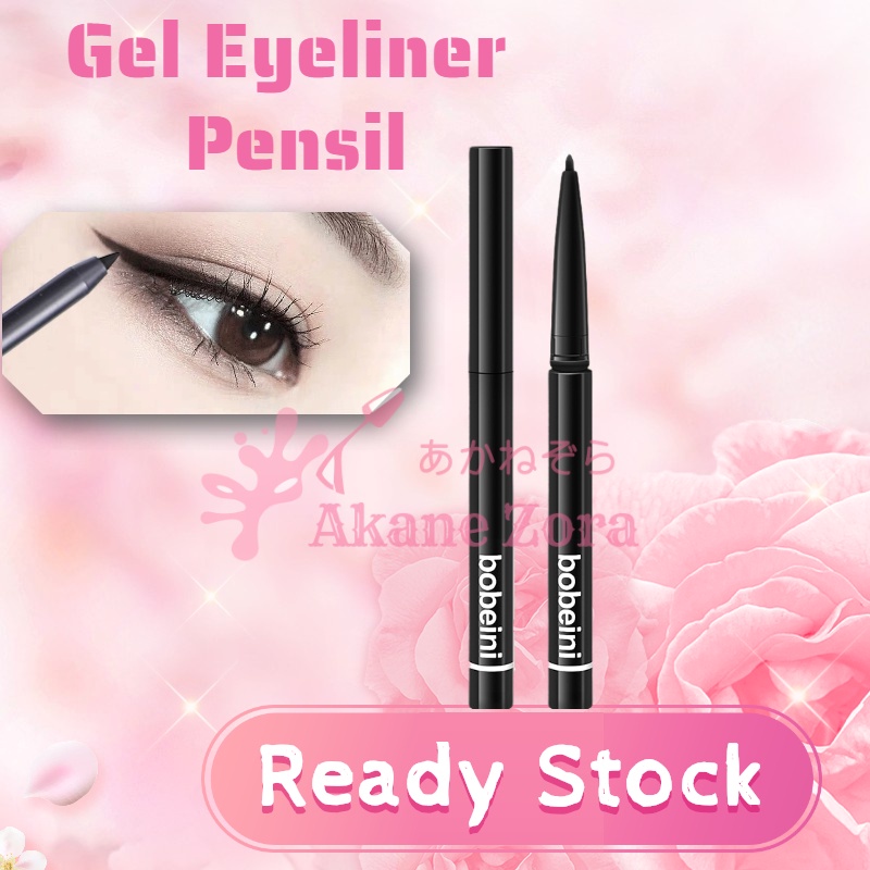 Akane Zora Eyeliner Pensil Gel Eyeliner Waterproof Smooth Professional Eyeliner Pensil Waterproof Untuk Pemula Pergi Dengan Bulu Mata Palsu Eyelash Make Over Dan Mascara Make Up