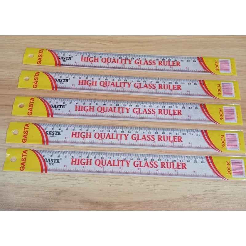 

penggaris plastik 30cm gasta