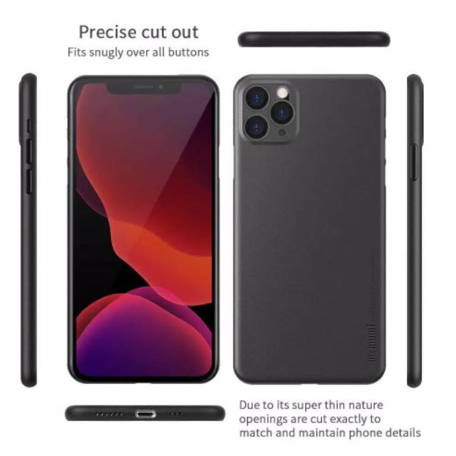 Ultra Thin Iphone 11 PRO MAX Iphone 11 PRO Iphone 11 Ultra slim matte PP case casing cover