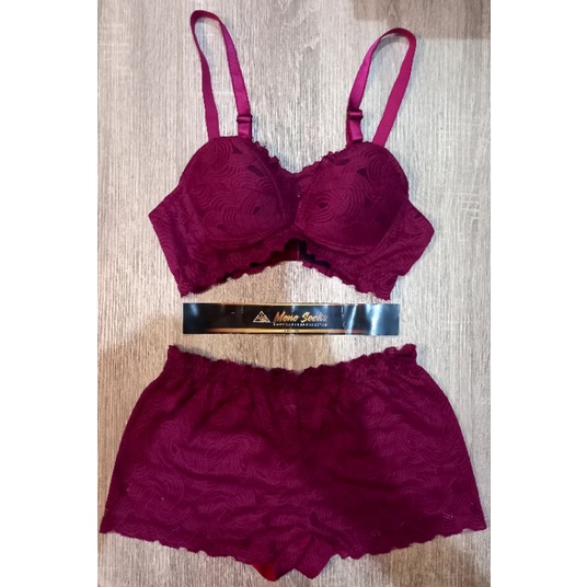 [UNGU TUA JUPE]BRA SET + CD UNGU TUA,LINGERIE,BRA SET,BRA +CD,BRA SET BANDUNG