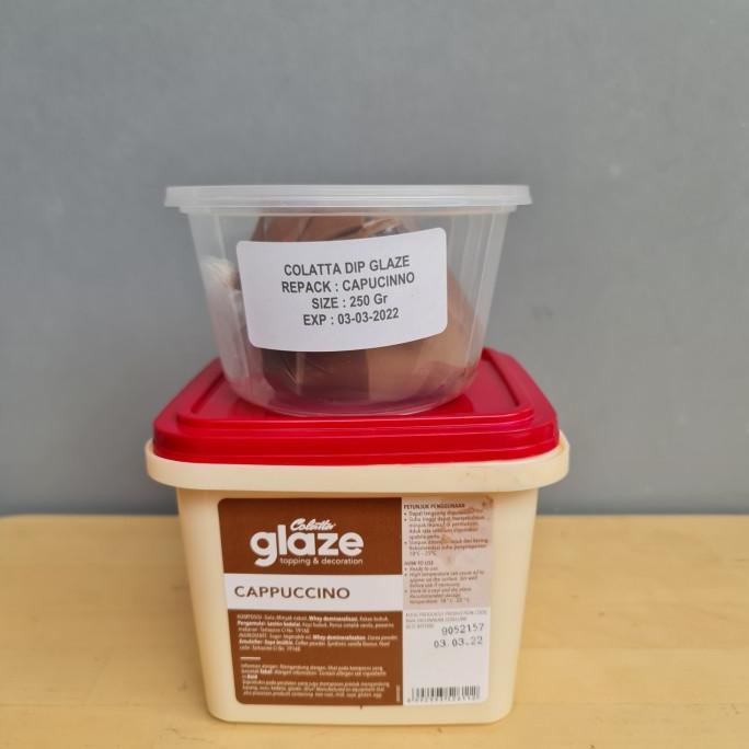 

Colatta Glaze Capucinno repack 250 Gr TERLARIS TERPERCAYA ORIGINAL