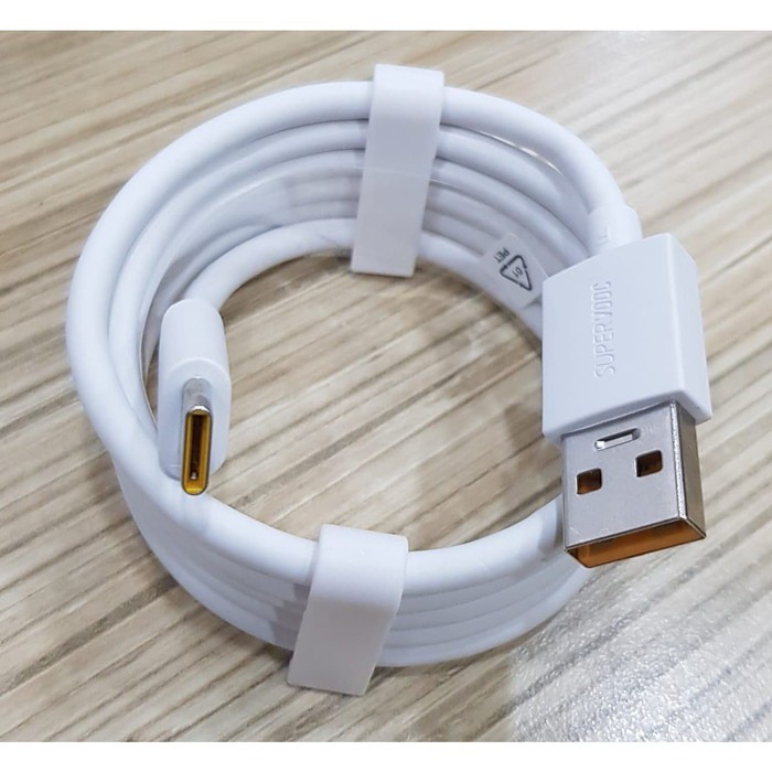 SUPER VOOC Data Cable Realme X2 Pro Type C 4A Flash Charge Kabel Data Realme Tipe-C