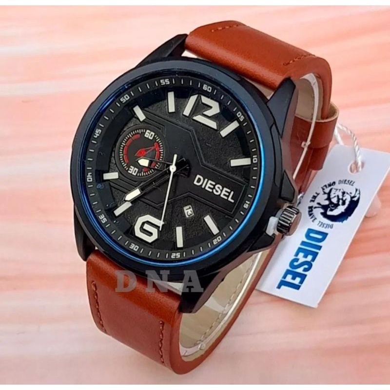 Jam Tangan Analog Diesel Pria Jam Tangan Terlaris Jarum