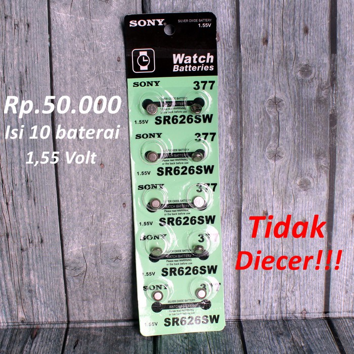 Baterai Jam Tangan / Batre / Baterry Sony ORIGINAL