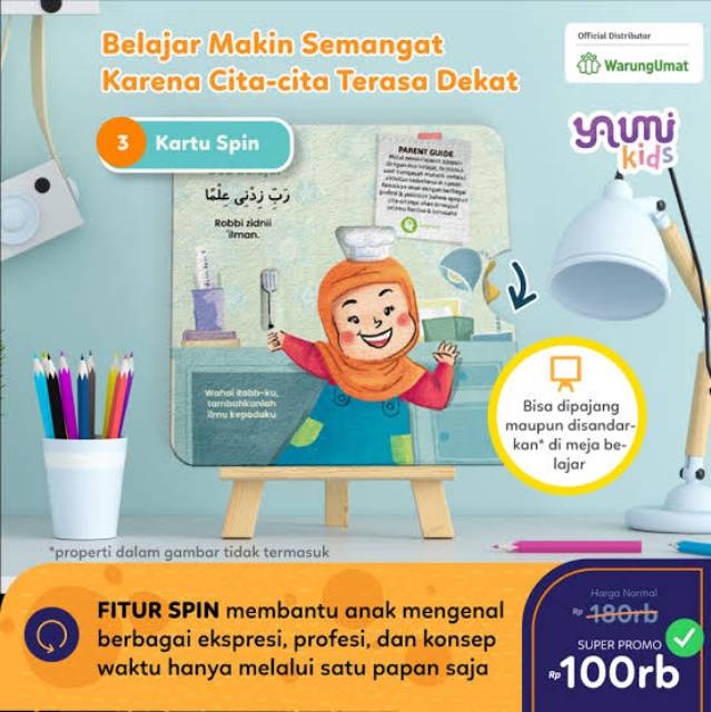 Buku Aku selalu berdoa permainan edukoratif mainan edukasi buku papan doa push pull bk0128