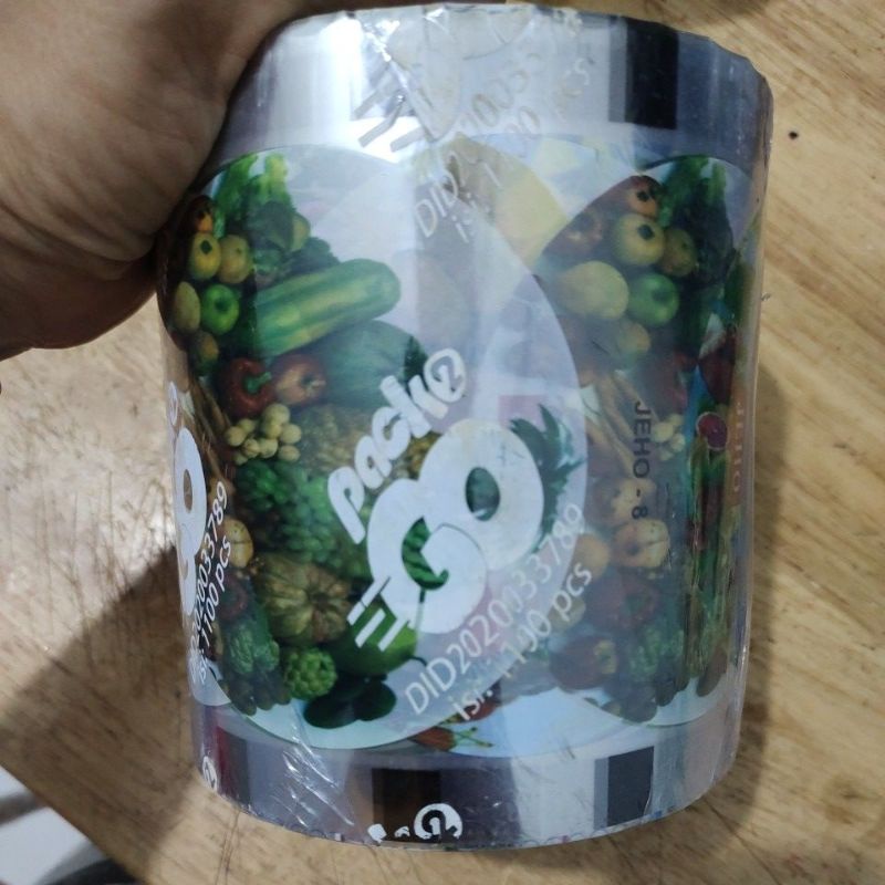 

Sealer Pop ice motif buah /Sill Pop ice