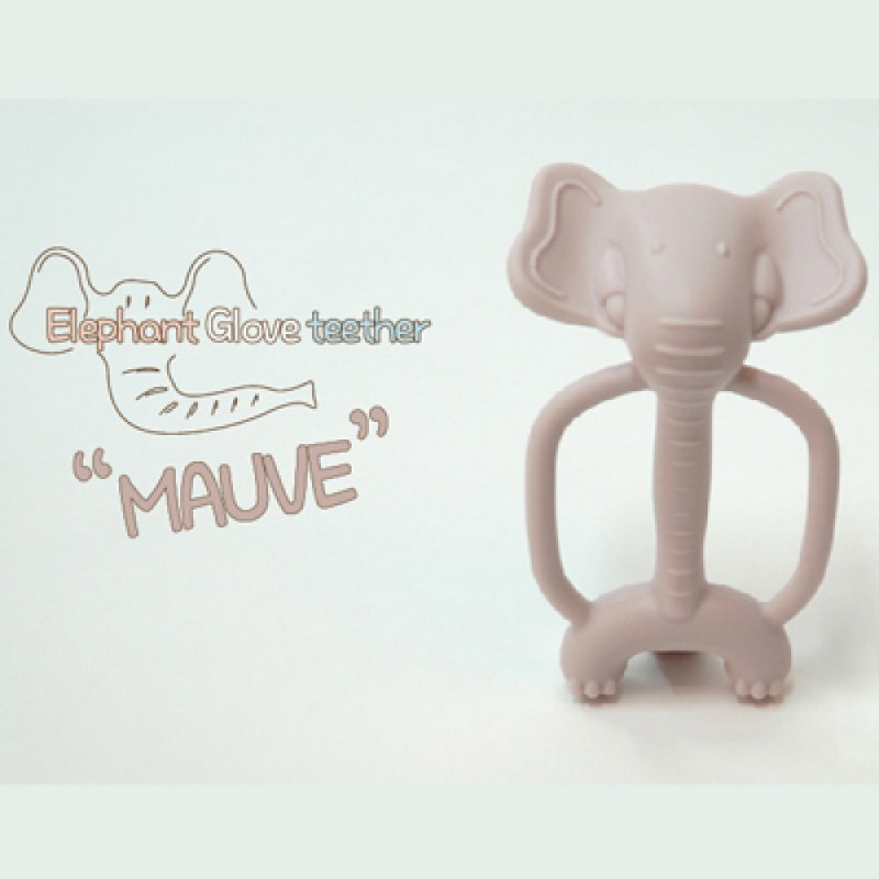 Mamas Tem Elephant Glove Teether with Case - Tersedia Pilihan Warna