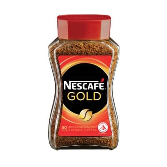 

#HANDCARRY Nescafe Gold Blend Instant Soluble Coffee Decaffeinated 100g - UFOHCR2195