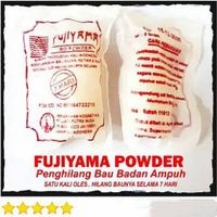 TERBAIK FUJIYAMA POWDER BEDAK PENGHILANG BAU BADAN KETIAK