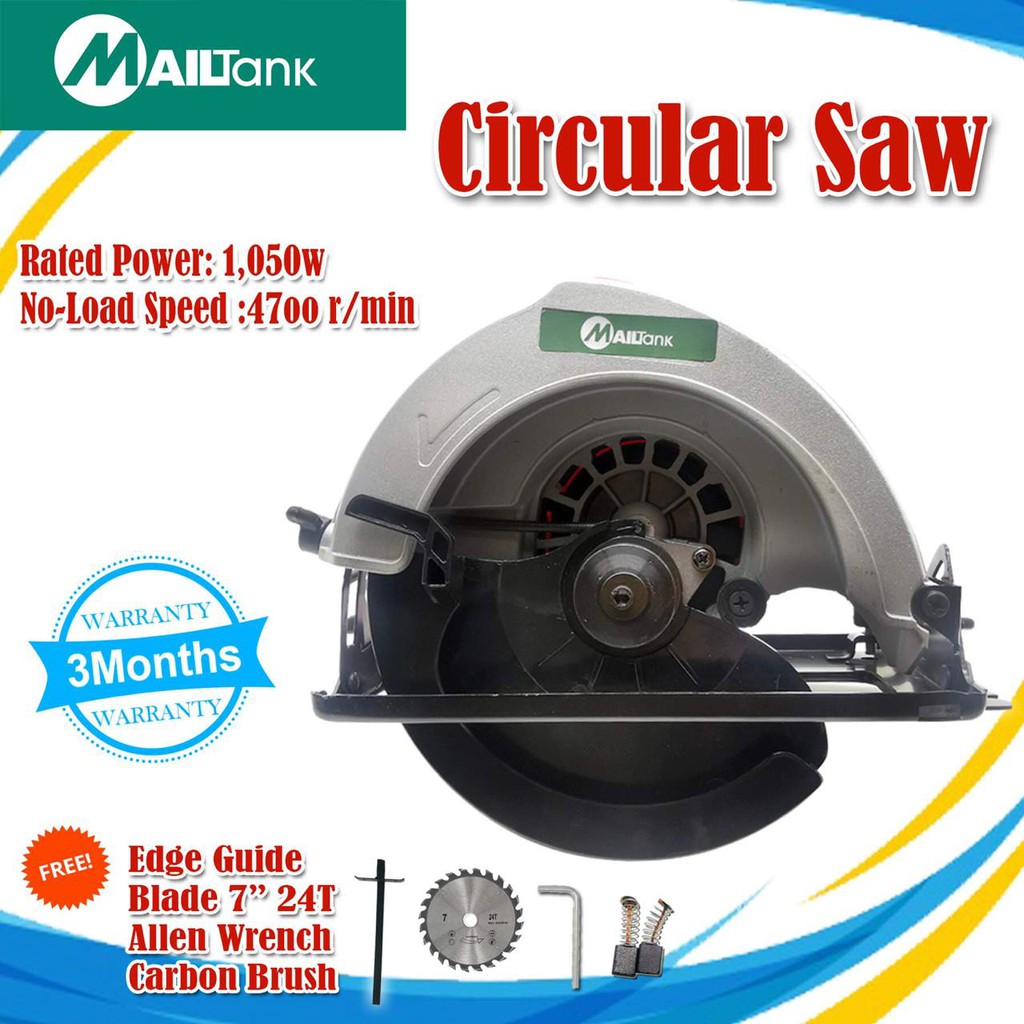 Mailtank SH-51 Circular Saw Circle Mesin Kayu Mesin Gergaji Merk Mailtank Mesin Circle 220Volt 1050Watt