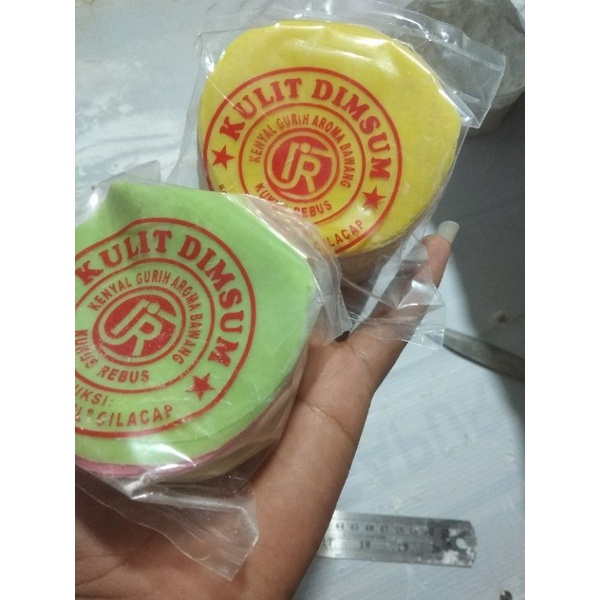 

Kulit Dimsum warna alami 7,5cm