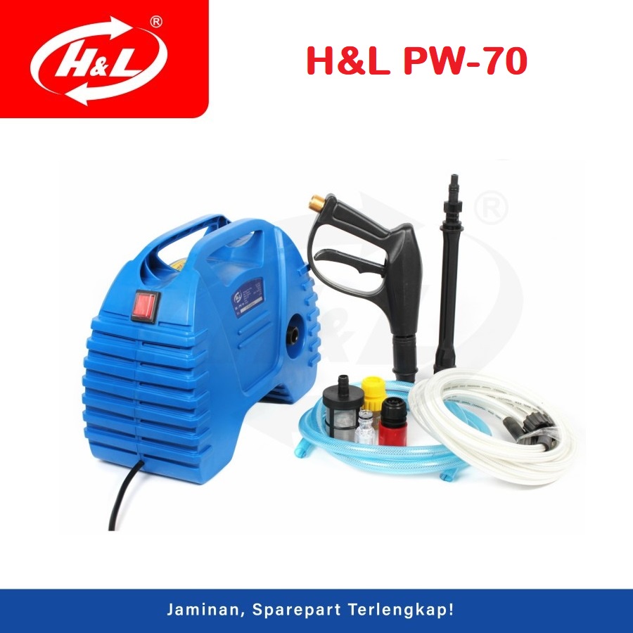 Jet Cleaner H&amp;L PW70 Mesin Cuci Steam HL PW 70