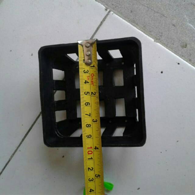 Pot Anggrek Vanda Plastik 10 1 lusin