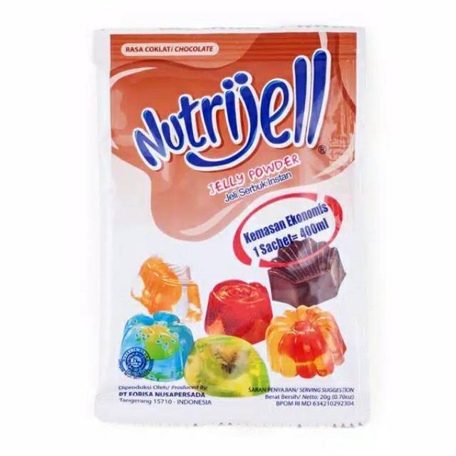 

Nutrijell ekonomis coklat 20g