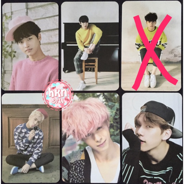 VIXX BOYS RECORD PHOTOCARD