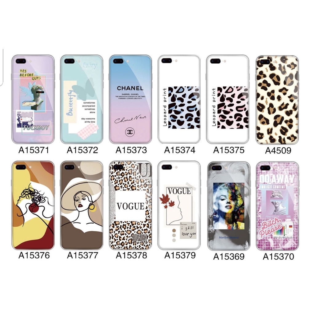 Case Casing motif Vogue chanel Xiaomi Redmi Note9 Note9Pro 9A 9C