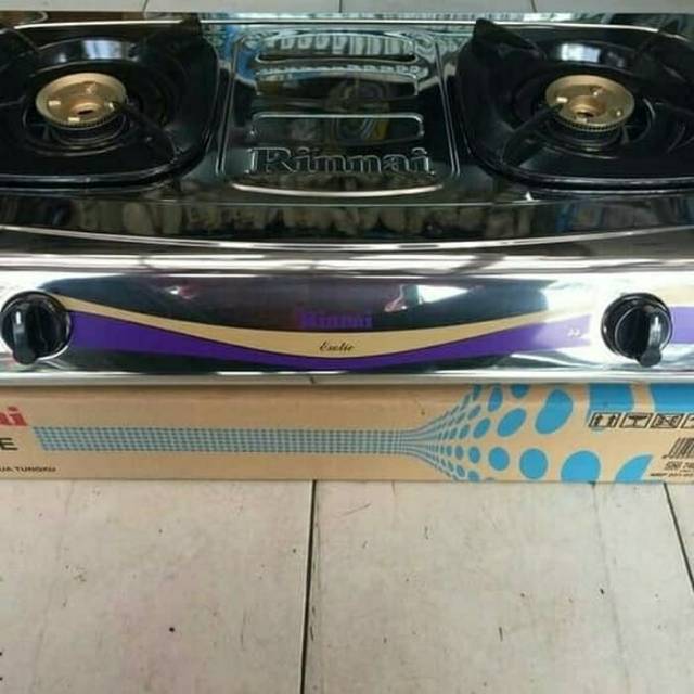 KOMPOR GAS DUA TUNGKU RINNAI RI522E