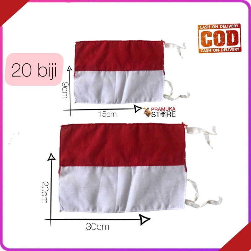 20 Biji Bendera Motor Bendera Mobil Bendera Indonesia Bendera Merah Putih Bendera Kecil Shopee Indonesia