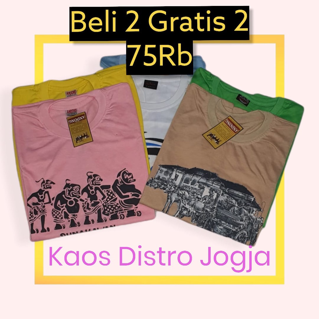 Doublefive - PAKET HEMAT BELI 2 GRATIS 2 KAOS DISTRO DEWASA MURAH PRIA WANITA M L XL Kaos Pria Distro / Baju / Baju Kaos Pria / Kaos Pria / Baju Distro Pria Keren / Kaos Distro Pria Keren / Kaos Distro / Bonus Dadakan / Kaos Wanita / Baju Wanita