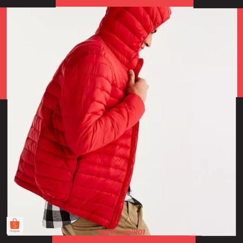 JU Jaket Pria Musim dingin Jaket Musim dingin Pria