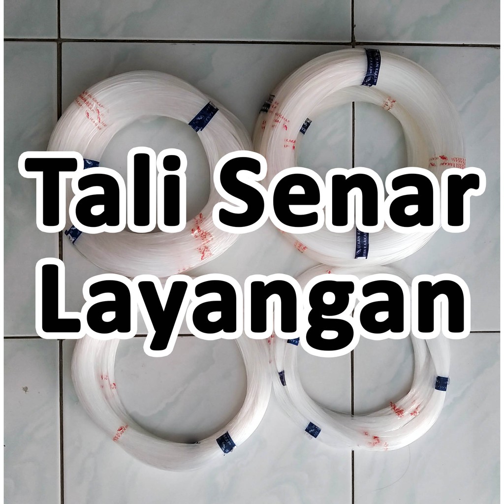 Tali layangan, benang layangan, tali senar, bening