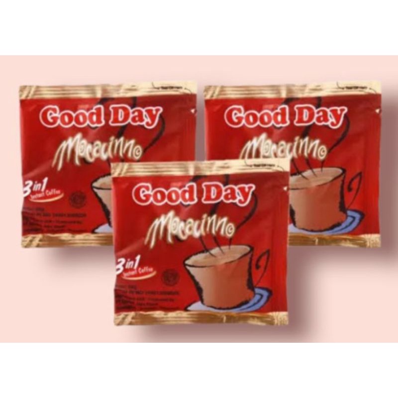 

[ 10 Pcs ] Kopi Good Day Mocacino 3 In 1