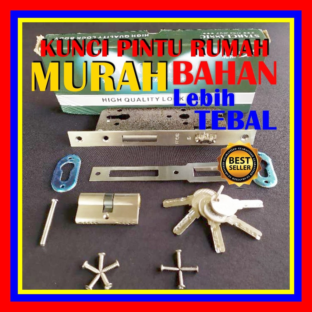 PROMO Kunci Pintu Body Pelor Kupu Tarung Erdos Kunci Pintu Rumah Kunci Pintu Murah