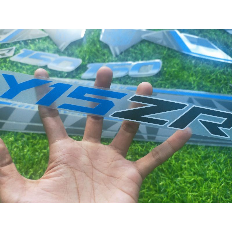 Striping transparan Y15ZR 150 blue