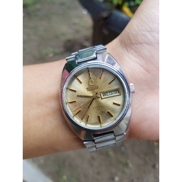 jam tangan titus automatic vintage original