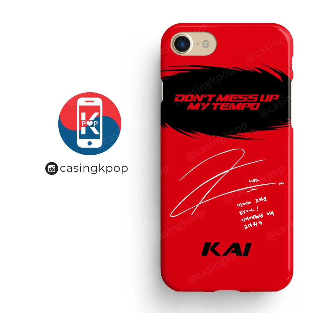 Casing Handphone KPOP EXO KAI TEMPO PHOTOCARD