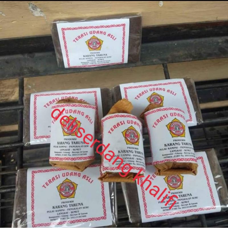

TERASI UDANG ASLI 1 PCS 250 GRAM
