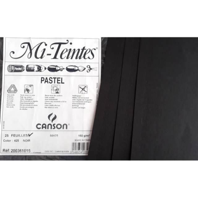 **WAJIB TAMBAH KARDUS PACKING** Canson Mi-Teintes Pastel Paper 55x75cm 160gsm