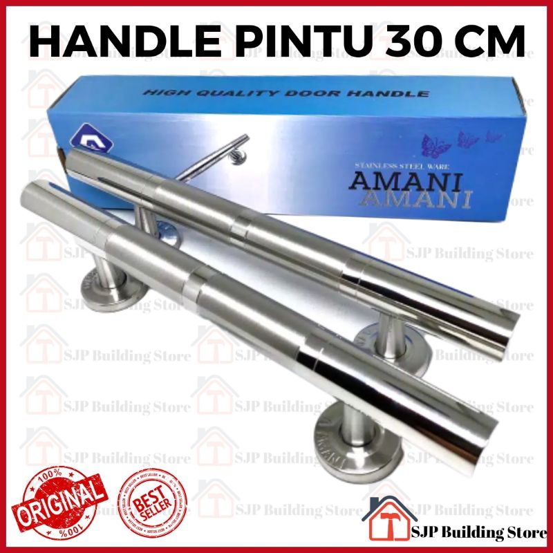 (COD) PROMO!! Pull Handle Pintu Rumah 30 cm Amani l Tarikan Dua Pegangan l Gagang Pintu