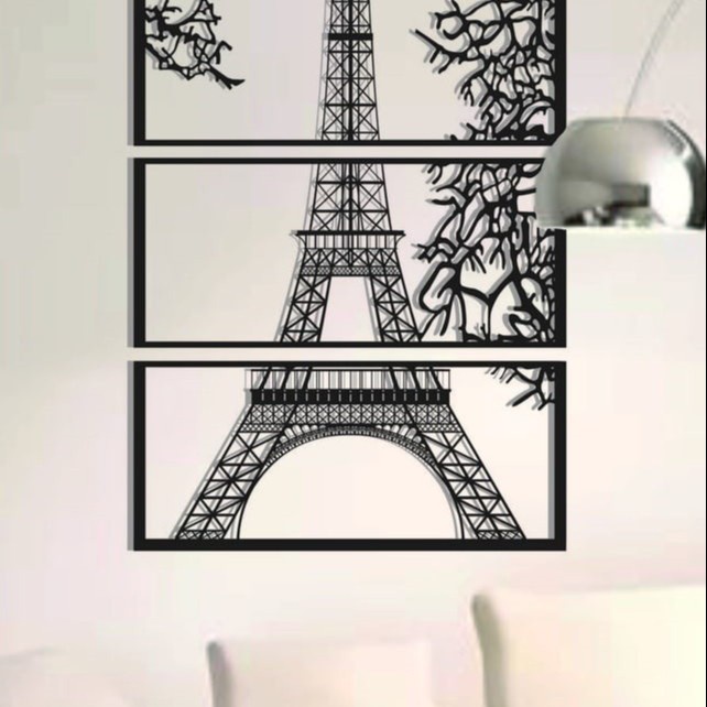 Hiasan Dinding Menara Eiffel|Beautiful Eiffel Tower