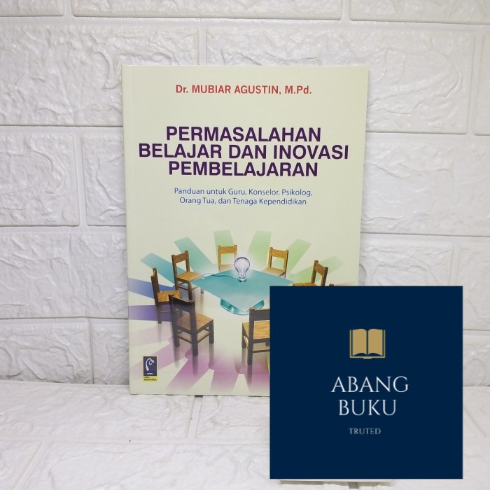 Jual Buku Ori Permasalahan Belajar Dan Inovasi Pembelajaran Panduan Untuk Guru Refika Shopee