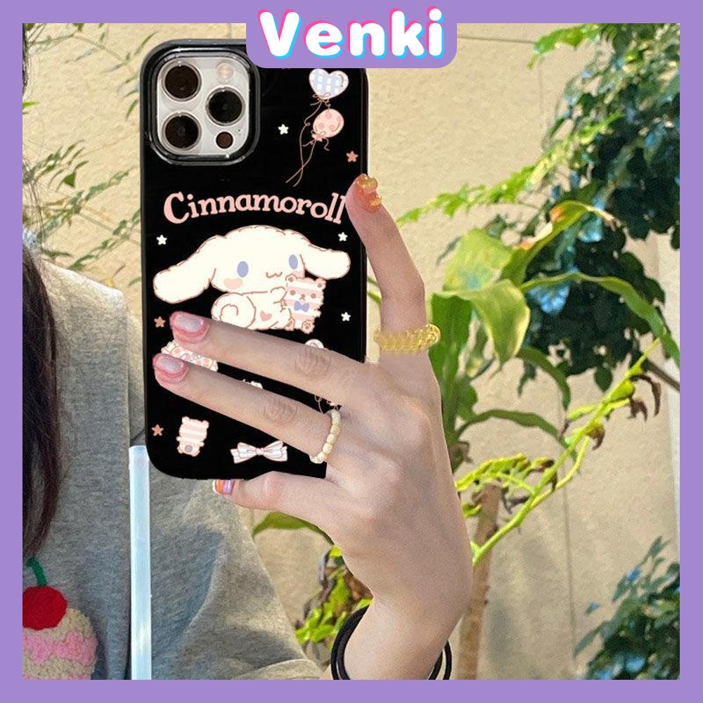 iPhone Case Silicone Soft Case Black TPU Glossy Big Hole Camera Protection Shockproof Cartoon Cute For iPhone 13 Pro Max iPhone 12 Pro Max iPhone 11 Pro Max iPhone 7Plus iPhone x