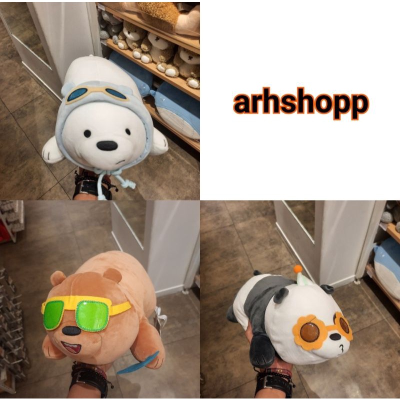 miniso boneka we bare bears lucu