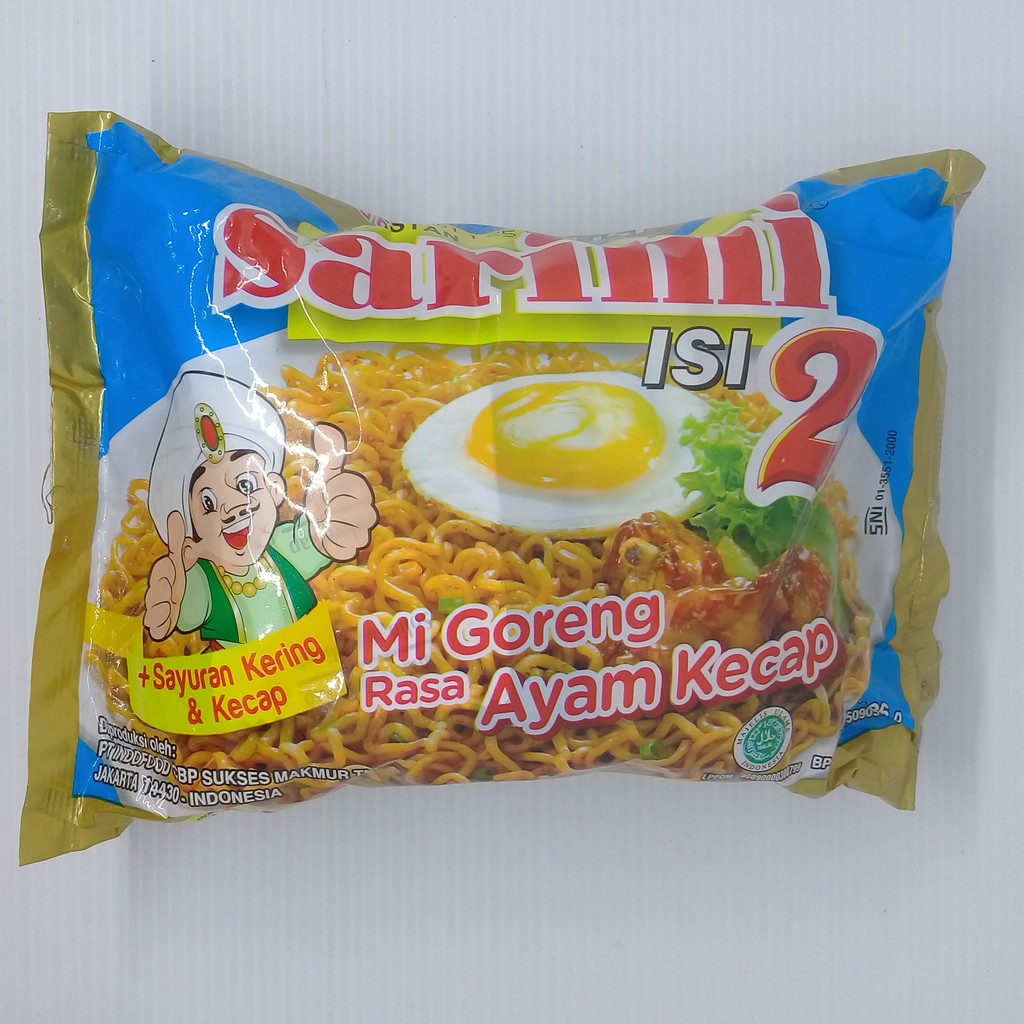 

Sarimi isi 2 Mi Goreng Rasa Ayam Kecap Mi Instan 125 gram